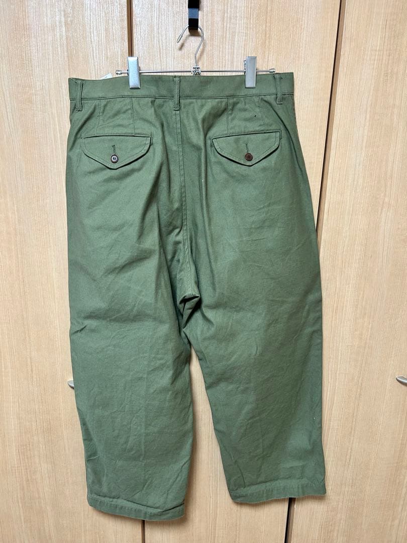 【JUNYAWATANABEMAN】AD2021 WH-P010 ワイドパンツ