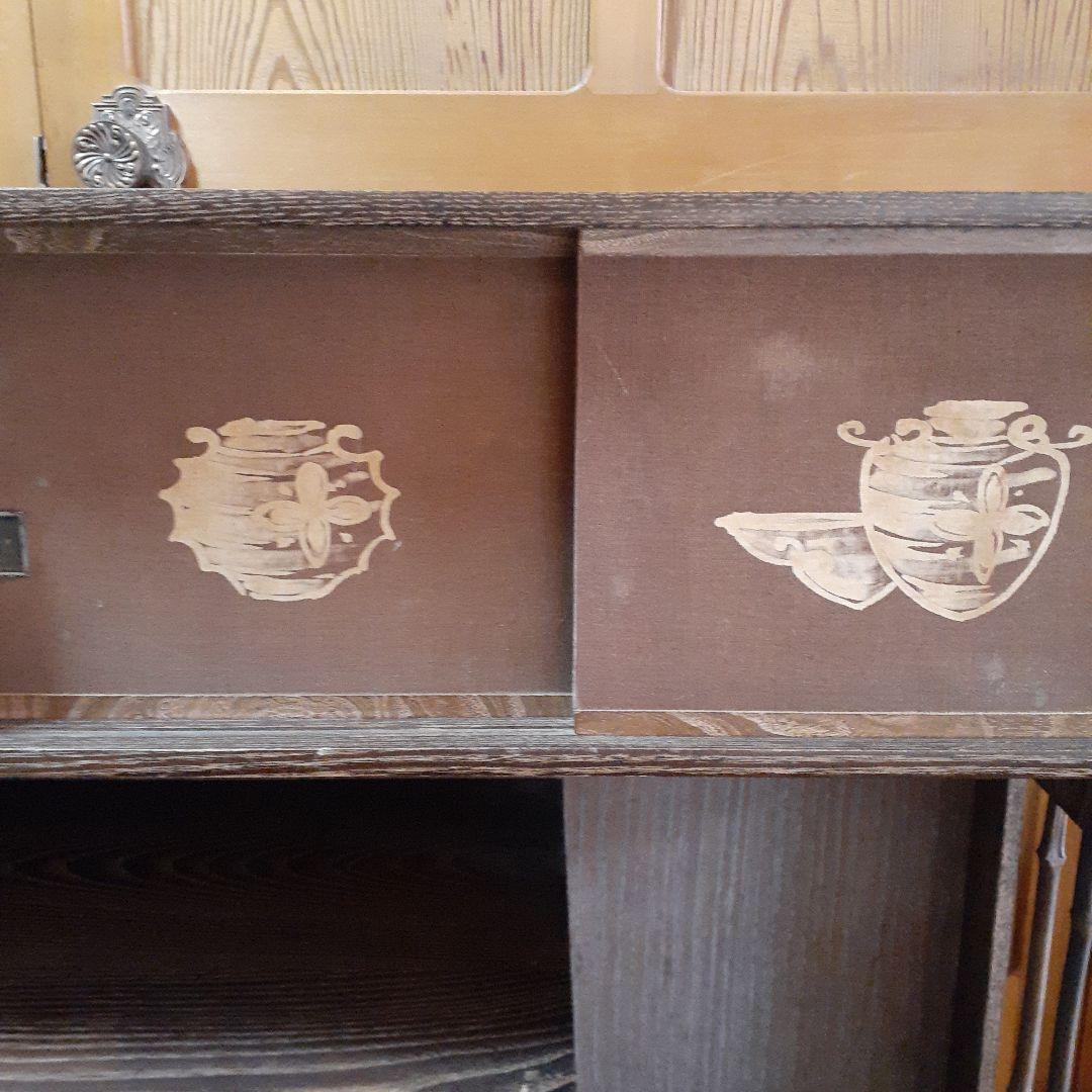 最終価格【昭和レトロ】茶棚 茶箪笥 飾り棚 アンティーク 古民家 長期保管品