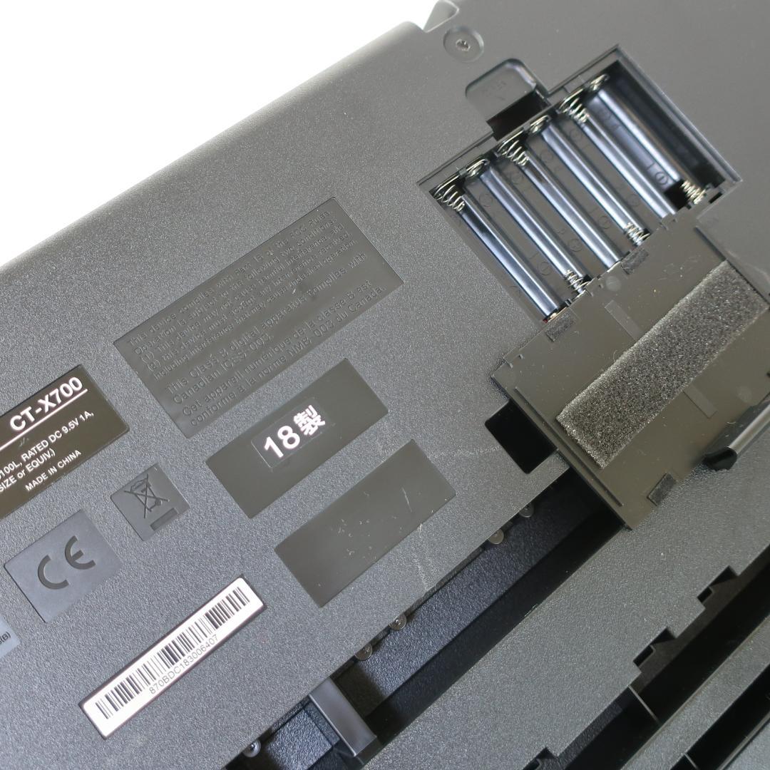 美品 CASIO CT-X700 キーボード 2018年 61鍵 AiX音源搭載