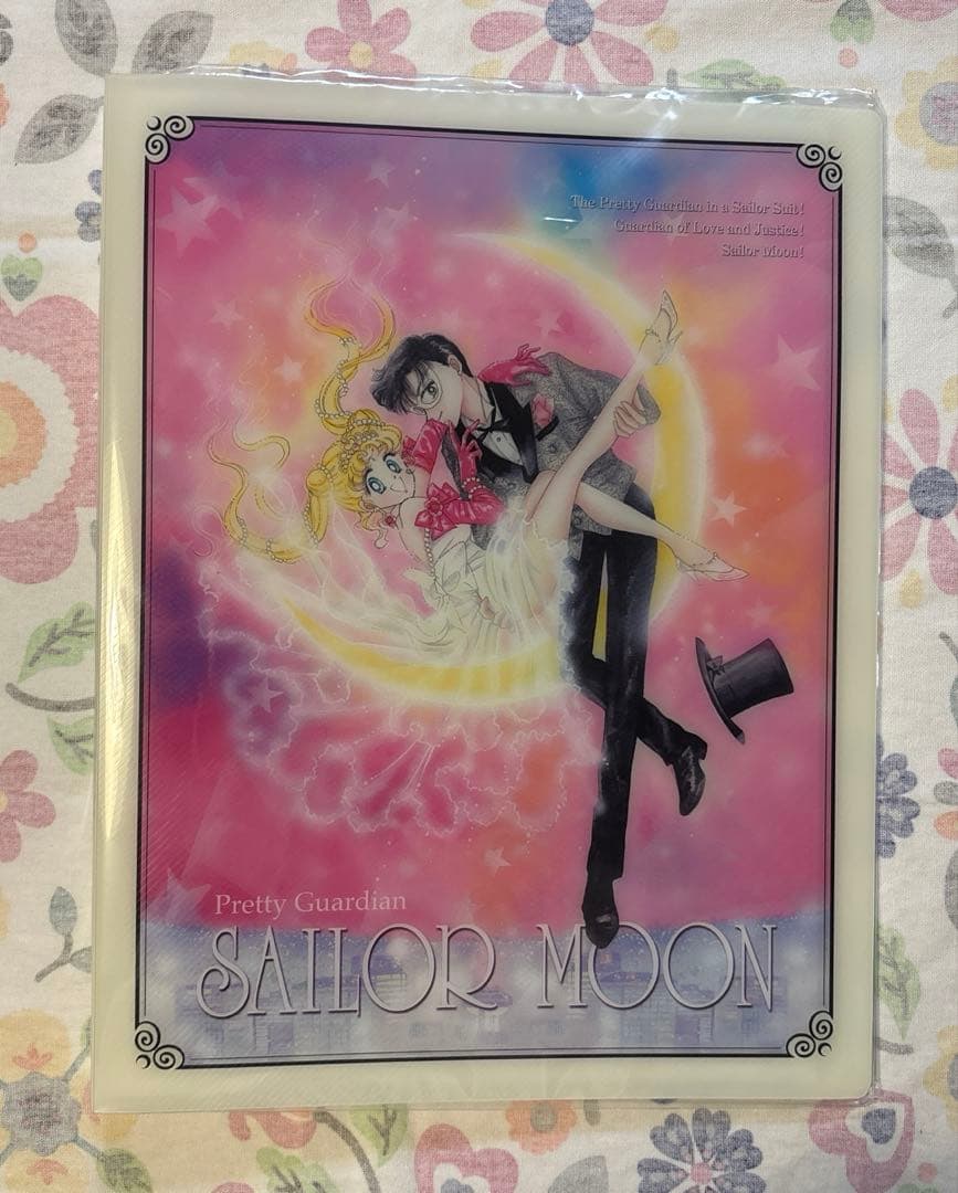 セーラームーン展　クリアファイルホルダー　クリアファイル2枚付き　+ファイル5枚