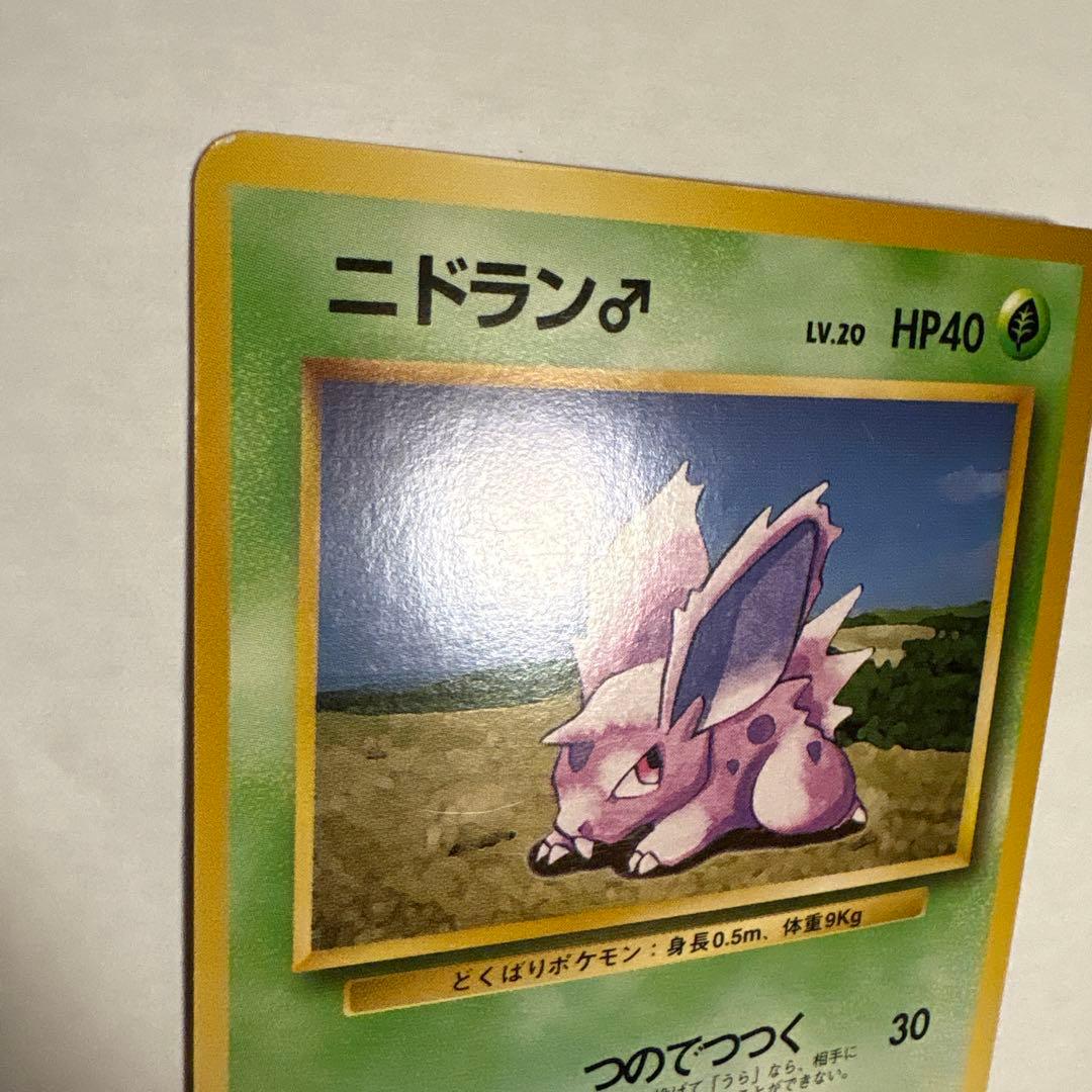 ニドラン♂ ● 第1弾拡張パック ポケモンカード マークなし