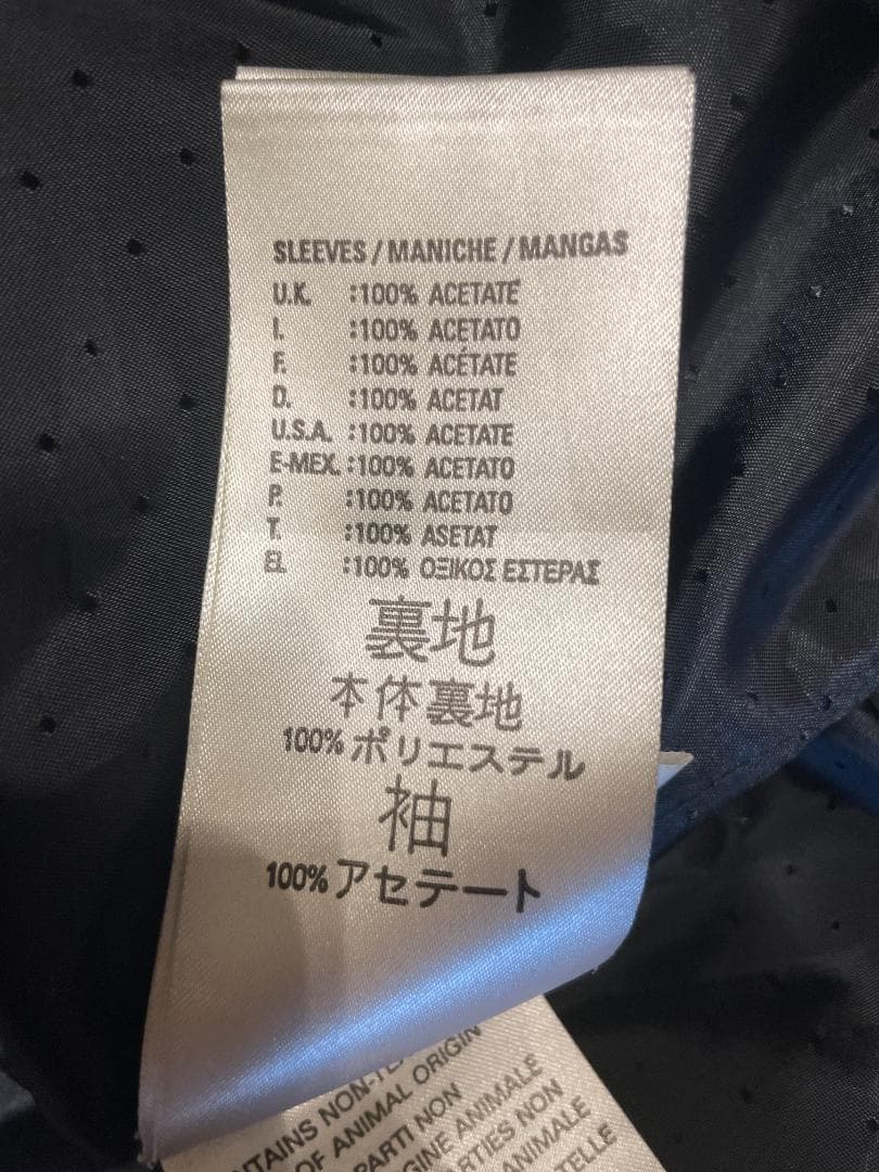 DIESEL TIMELESS ディーゼル　シングルレザーライダースジャケット