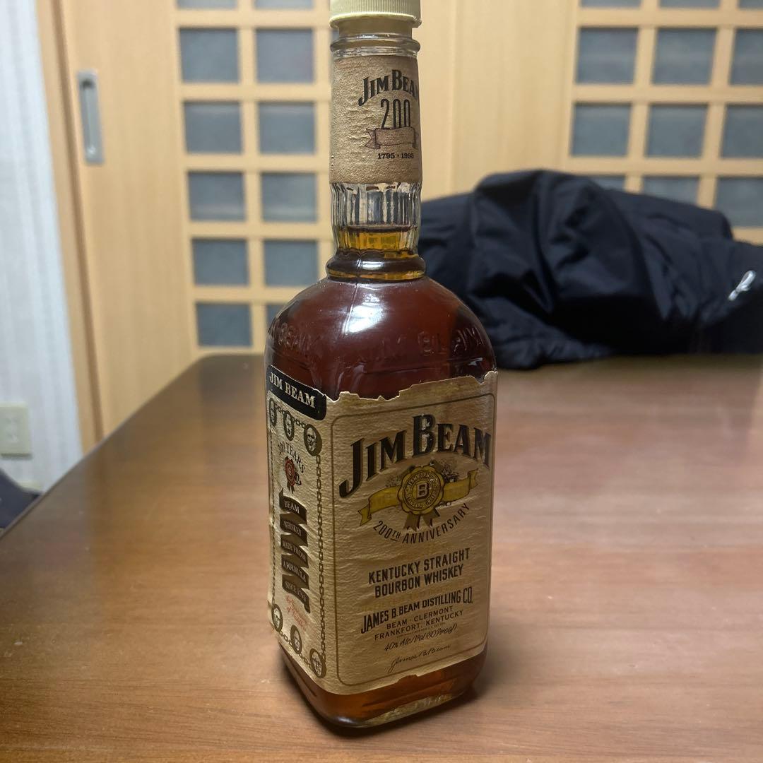 酒【満20歳】JIM BEAM バーボンウイスキー
