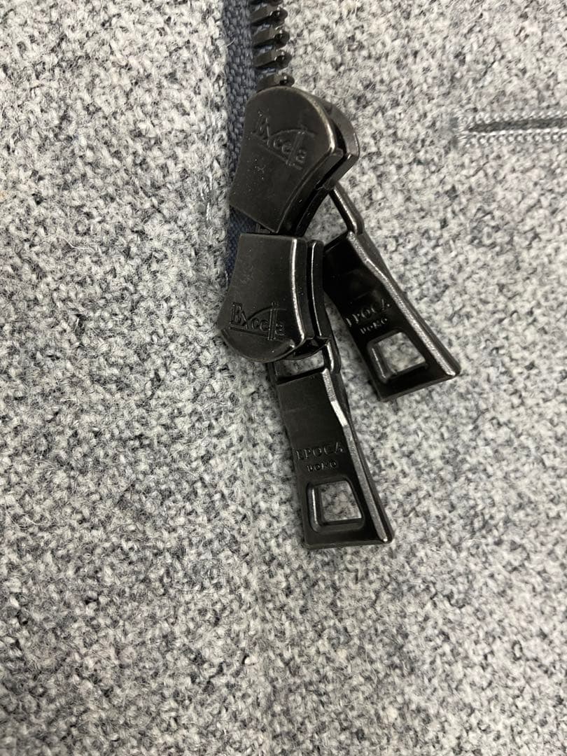 【美品】EPOCA UOMO エポカウォモ フーデッドコート ウール グレー