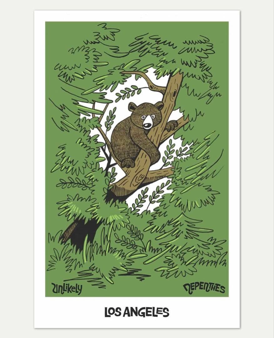 hanai 花井祐介 シルクスクリーン ロサンゼルス限定 ネペンテス サイン