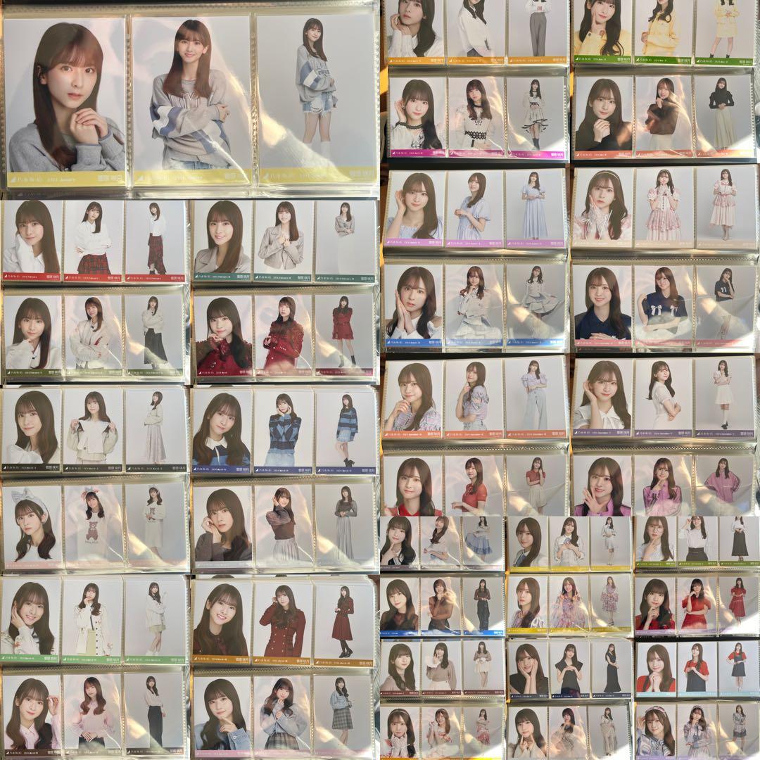 乃木坂46 菅原咲月 2024年月間ランダム 生写真 コンプ 37種 まとめ売り