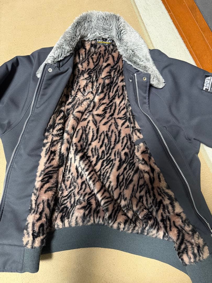 寅壱 4150 ピンク虎柄 裏ボア パイロットジャンパー　★激レア★ジャンバー