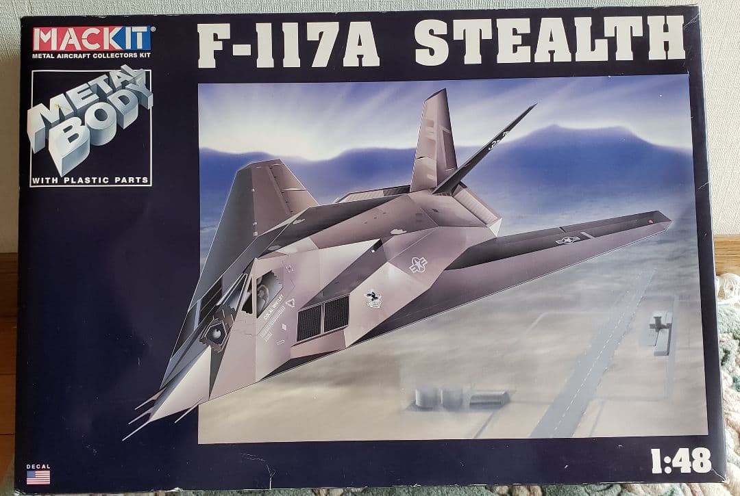 F-117A STEALTH 1:48 MACKIT製