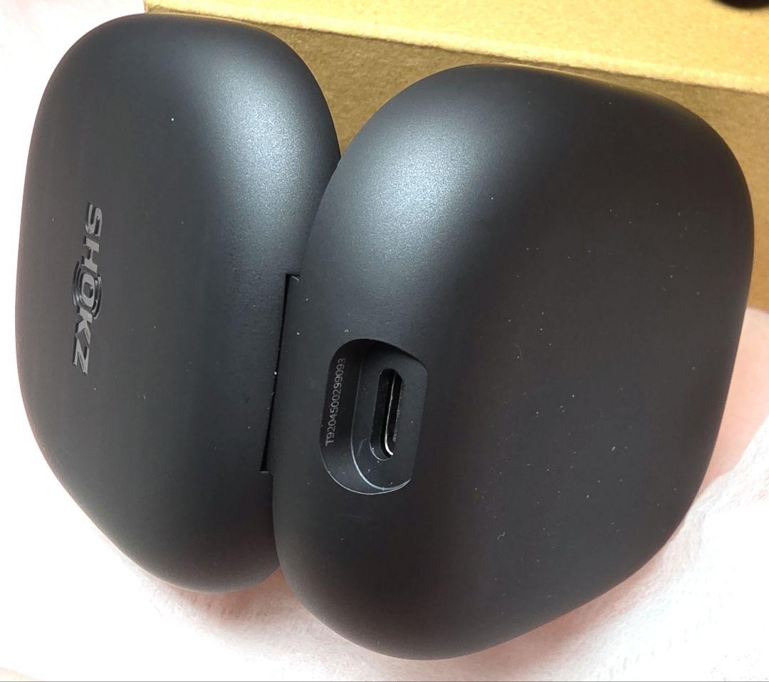 (※マロン)SHOKZ OPENFIT 2 ブラック ワイヤレスイヤホン