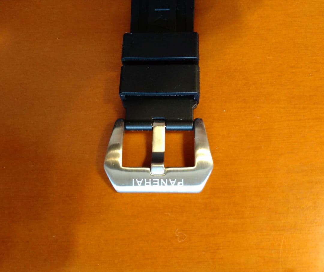 u*a様 【OFFICINE PANERAI】 44m用／ラバーベルト／ブラック