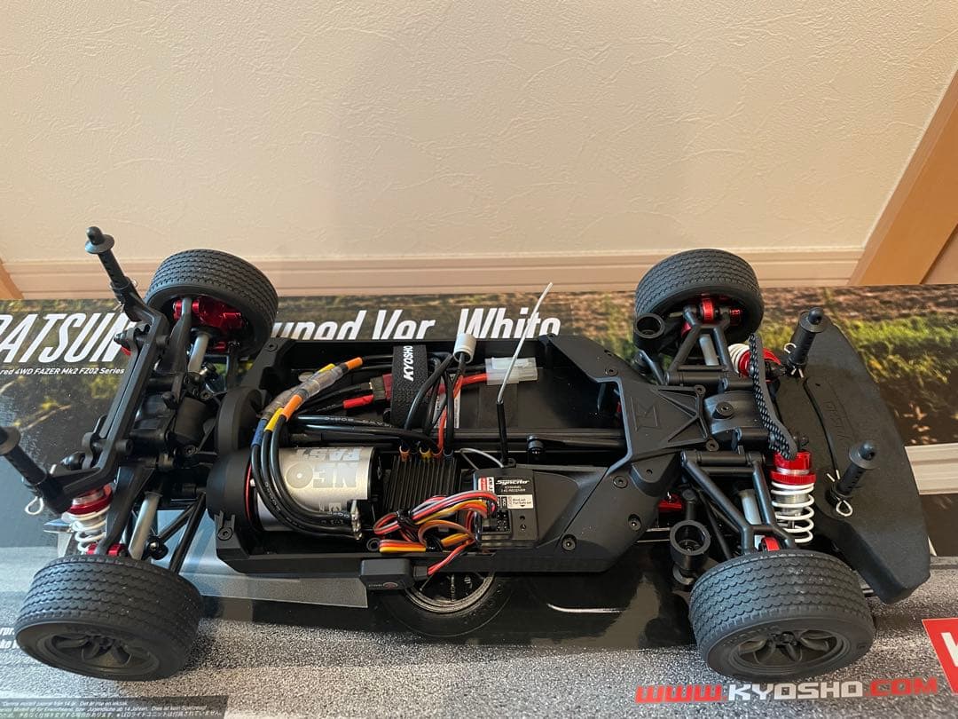 【新品未走行・オプション多数装着】FAZER Mk.2 ホワイト