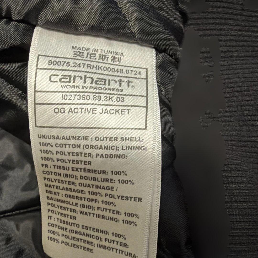 【未使用・美品】Carhartt OG Active Jacket （Lサイズ）