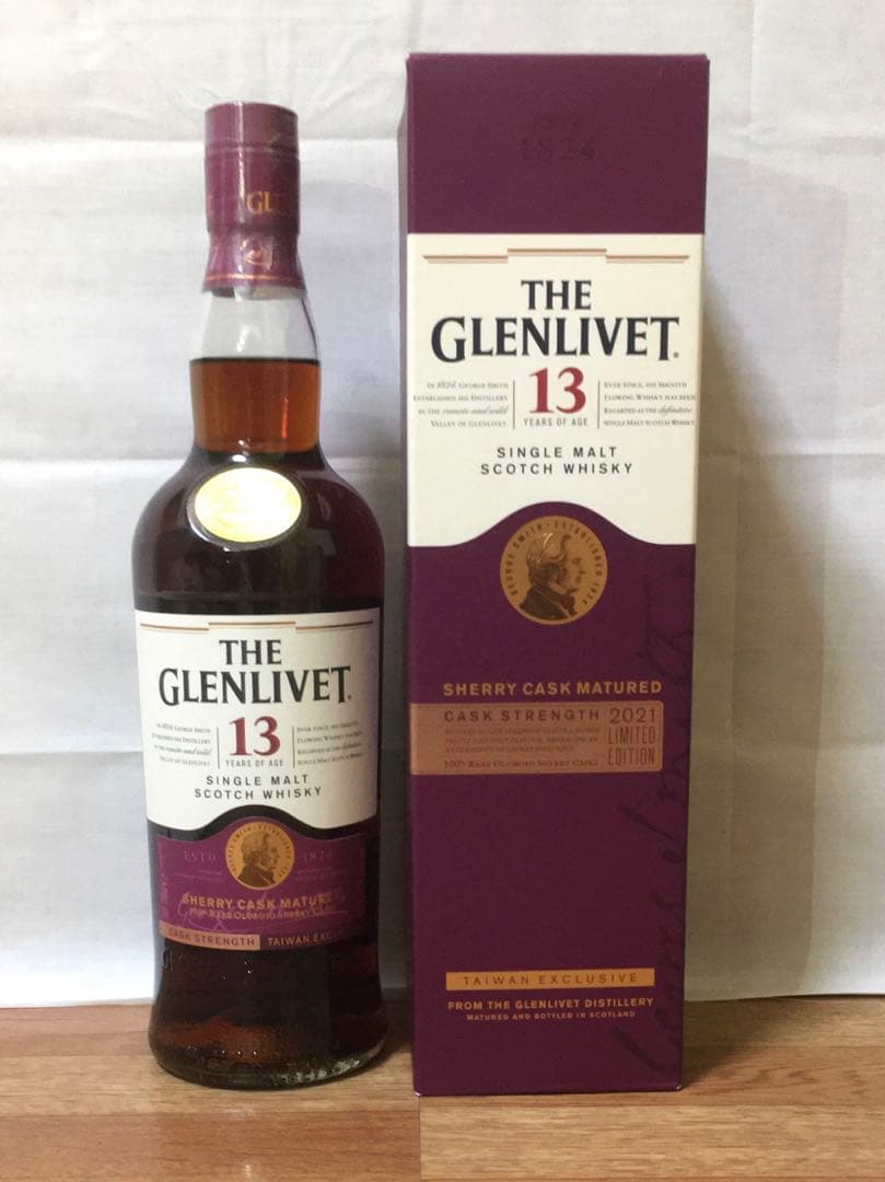 台湾限定 グレンリベット13年 シェリーカスク 60.2% 日本未発売