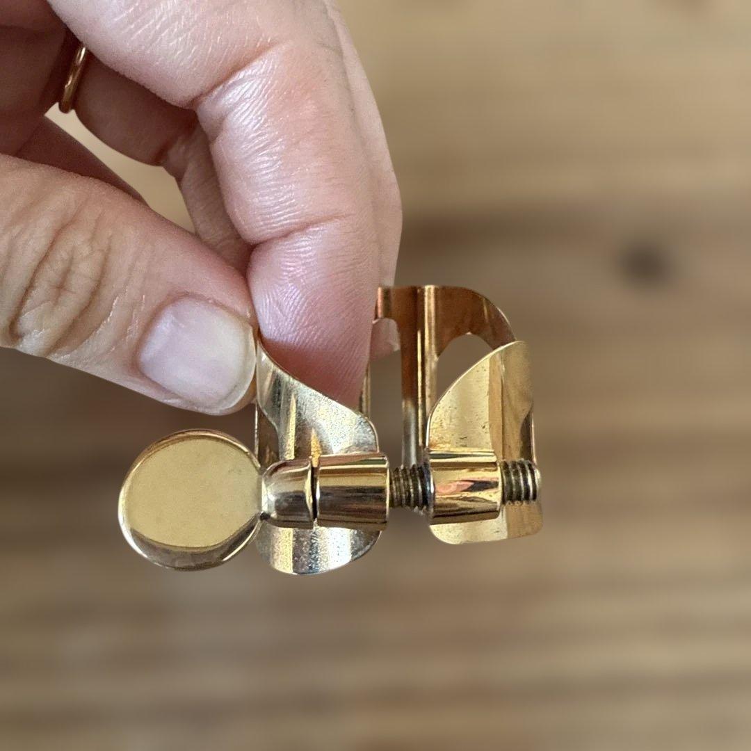 BG　トラディションモデル　L40 テナーサックス用リガチャー&キャップ