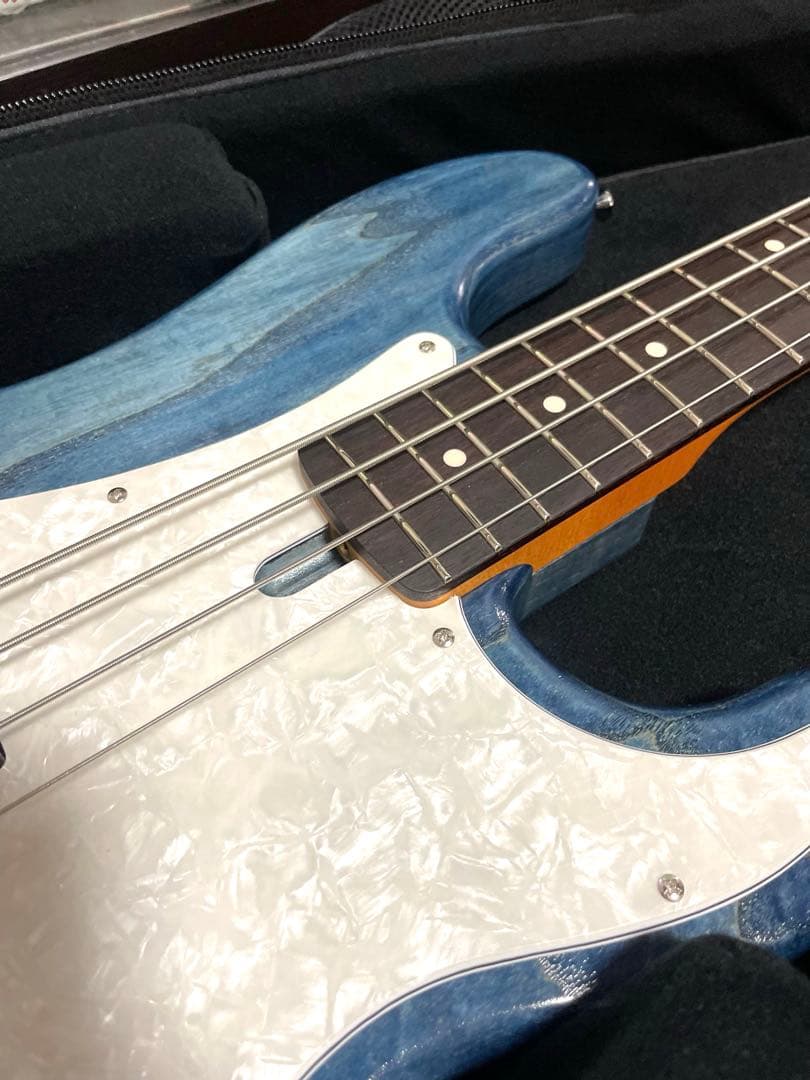 Kanade SOUND DESIGN KPM-AS 藍染 ベース　ケース付