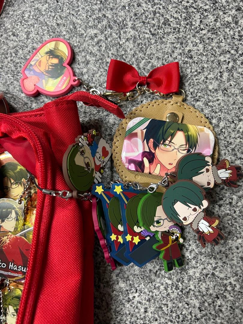 あんスタ あんさんぶるスターズ 蓮巳敬人 缶バッジ　ラバーストラップ