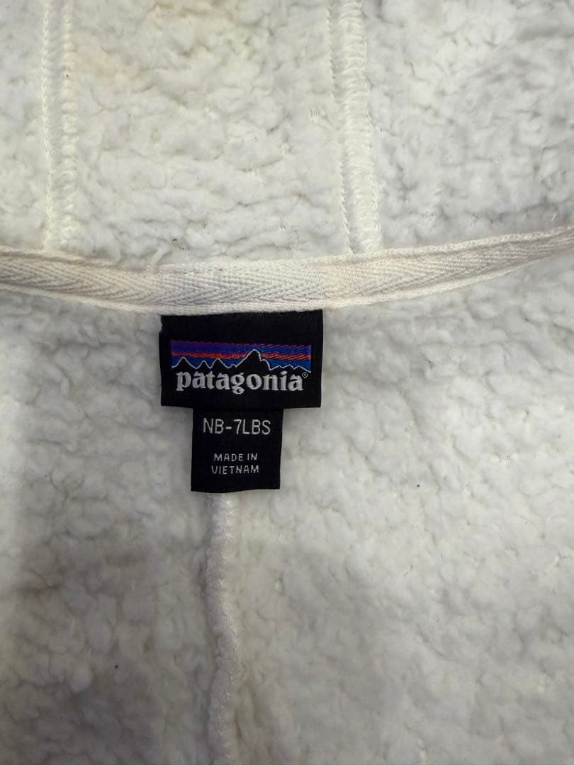 【美品】patagonia ベビーアウター フード付き
