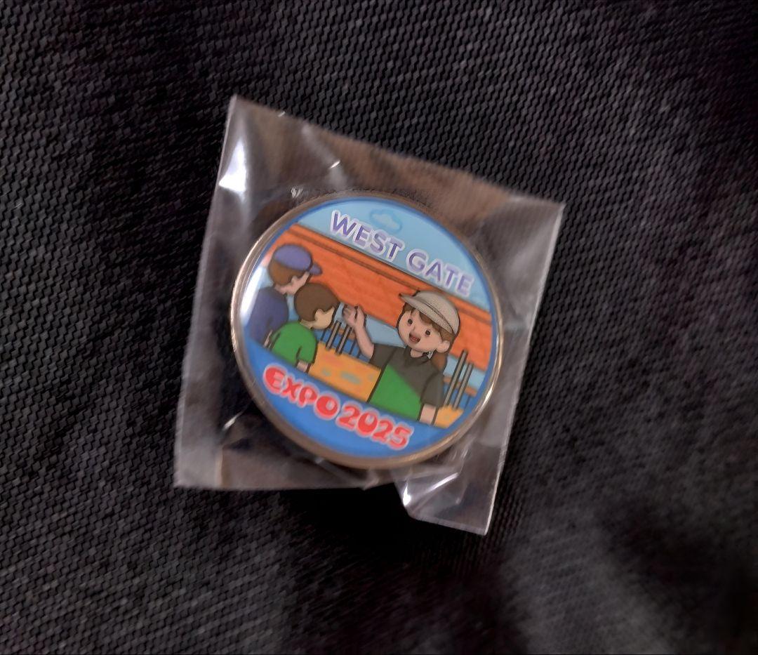 大阪関西万博 EXPO 2025 WEST GATE ピンバッジ