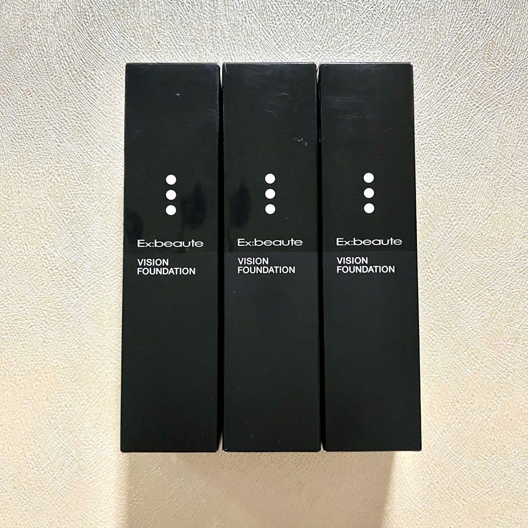 エクスボーテ ビジョンファンデーション ナチュラルオークル02 3箱セット❣️