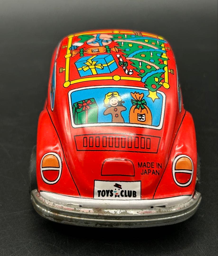 ブリキ製　トイズクラブ　サンタエクスプレス　フォルクスワーゲン　ビートル　3台