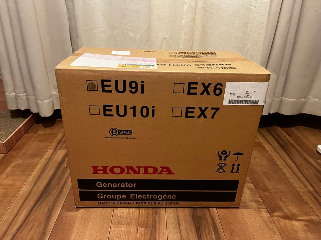 HONDA EU9i 発電機 赤