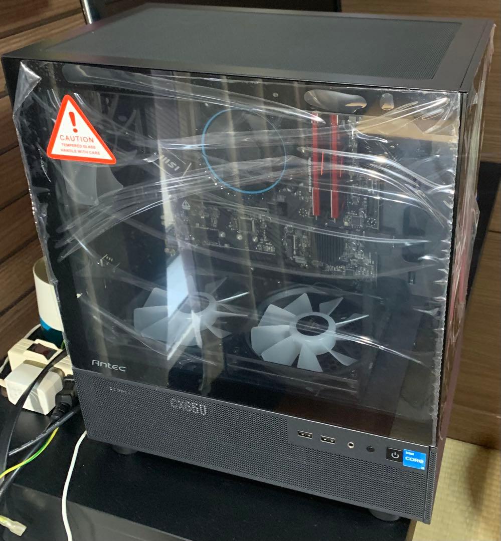 PCケース(自作PC用) Micro-ATX Intel CPU Core i3-12100