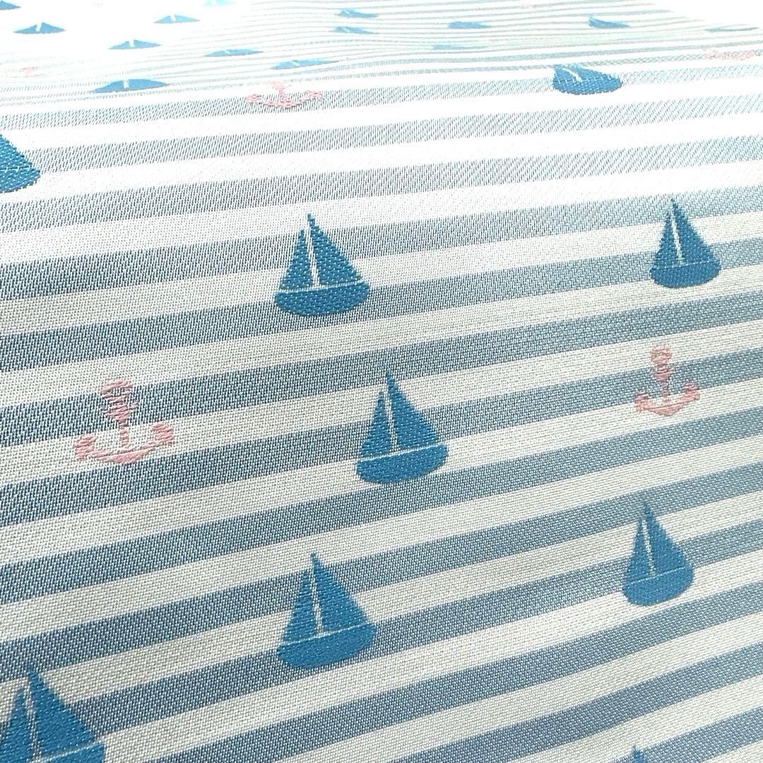 専用帯4568●田中伝謹製 高級正絹 名古屋仕立て 名古屋帯 ヨットイカリマリン