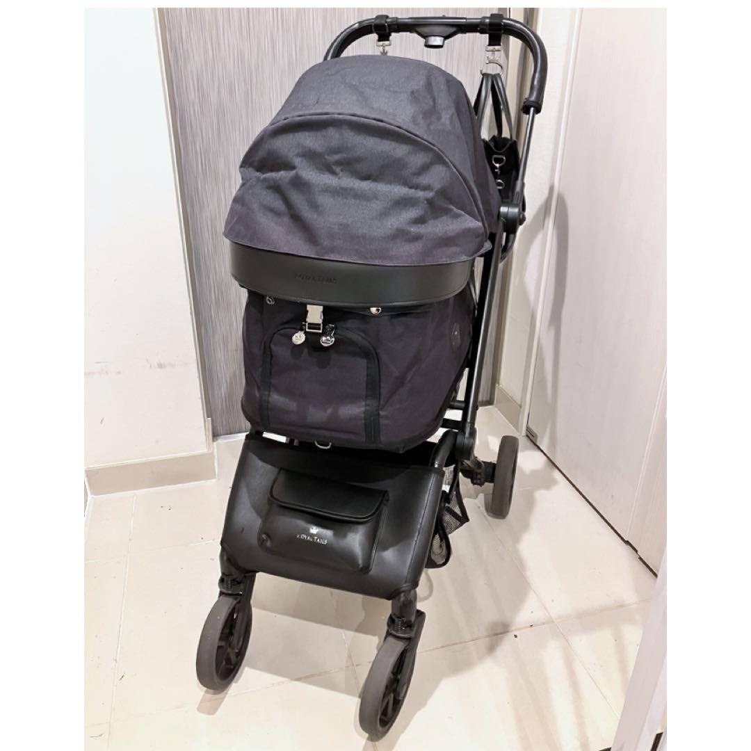 折りたたみペットカート　ロイヤルテイルズ フローレンス 正規品黒 レアオプション