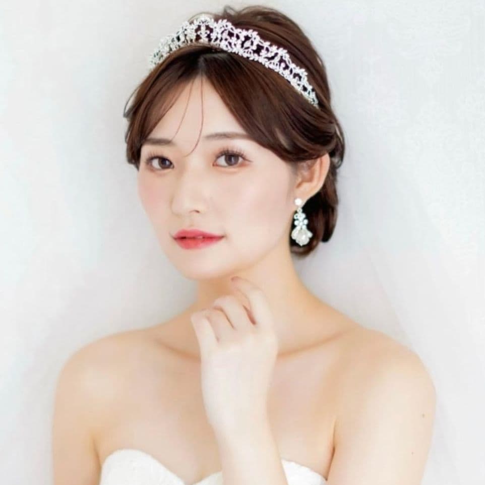 ティアラ annan wedding ブライダル小物　T50