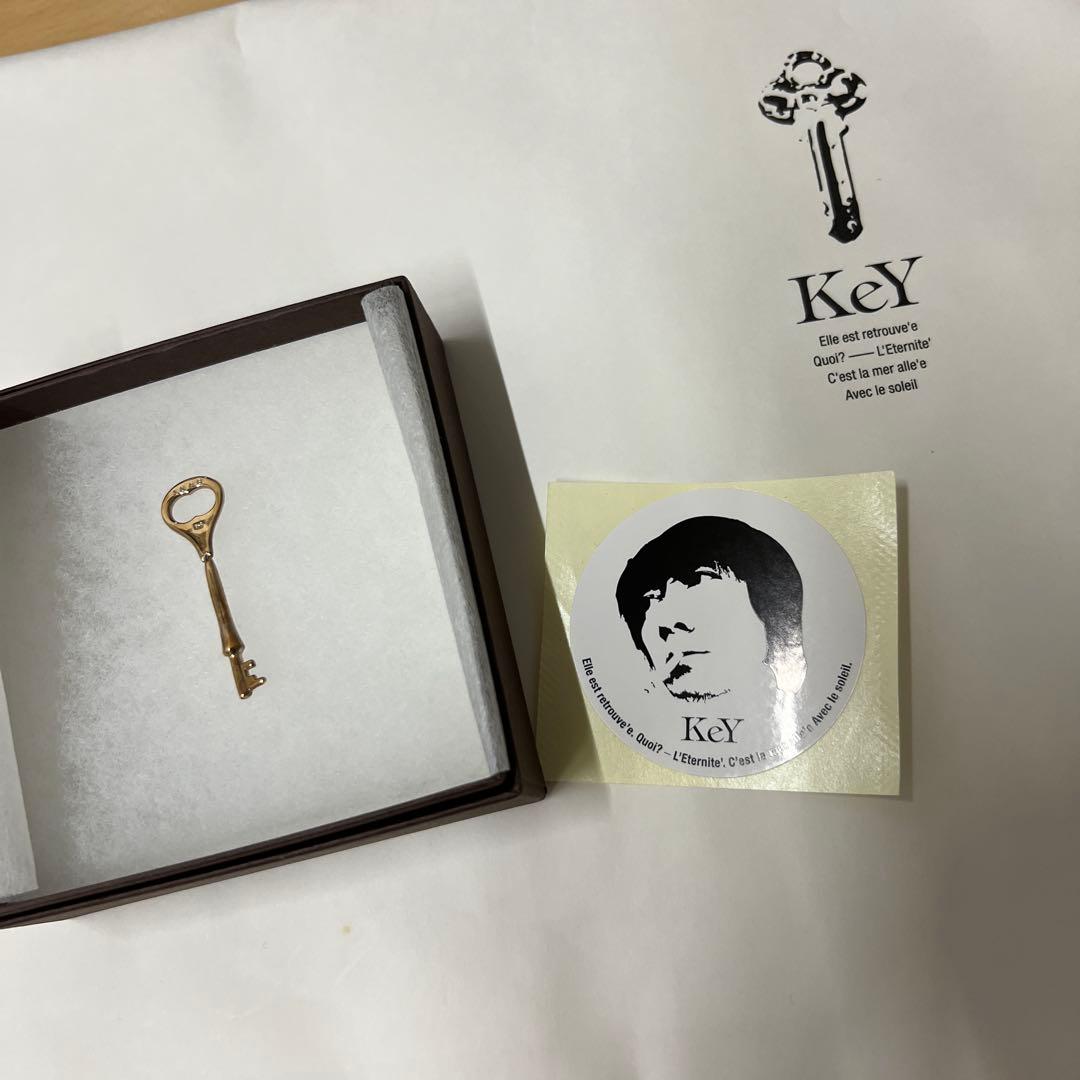 吉井和哉　KeY ネックレス　トップ　10K イエローゴールド