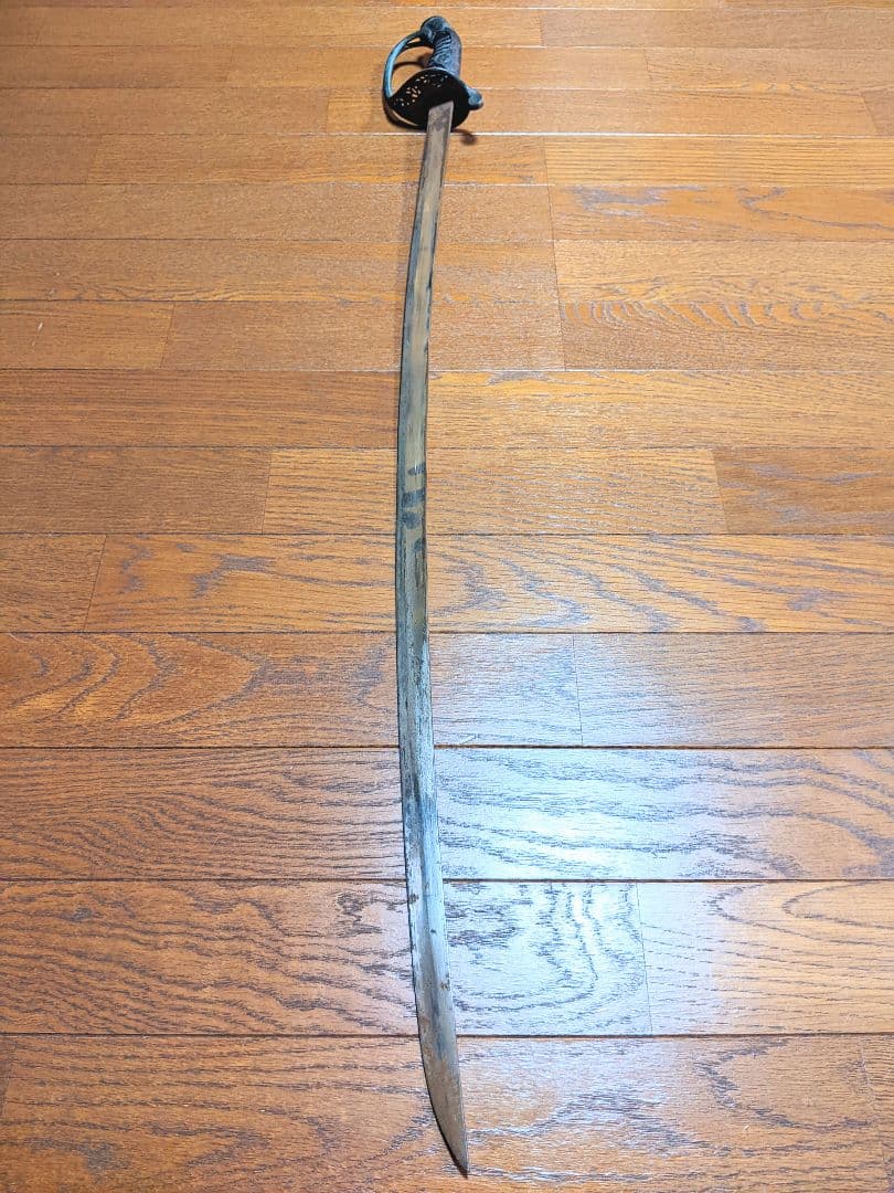 【当時物】旧日本軍 帝国陸軍 軍刀 指揮刀 模造刀 模造刀身 サーベル100cm