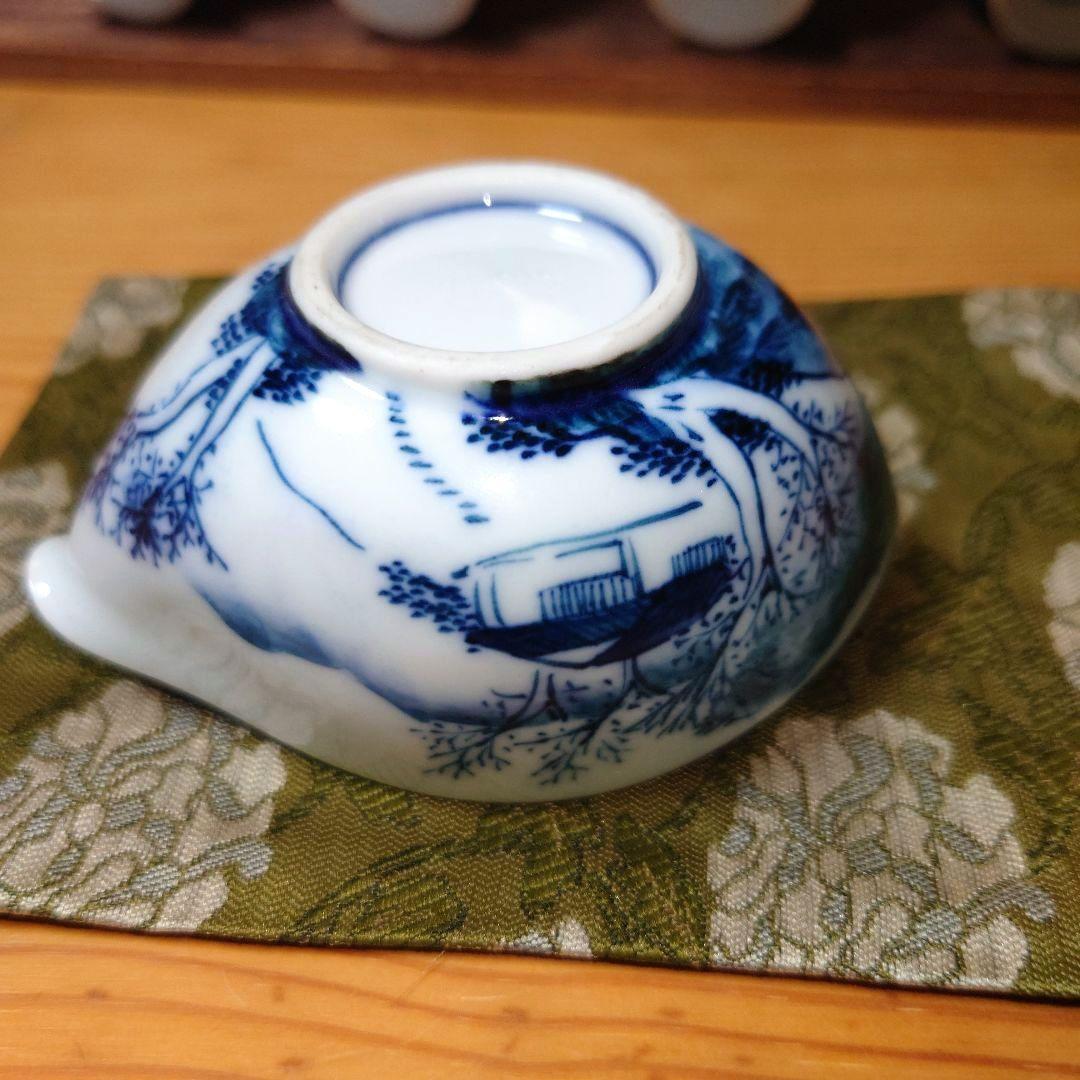 はやみ　京焼 平安昭阿弥 高野昭阿弥 煎茶器 湯冷まし 高台煎茶碗 5客