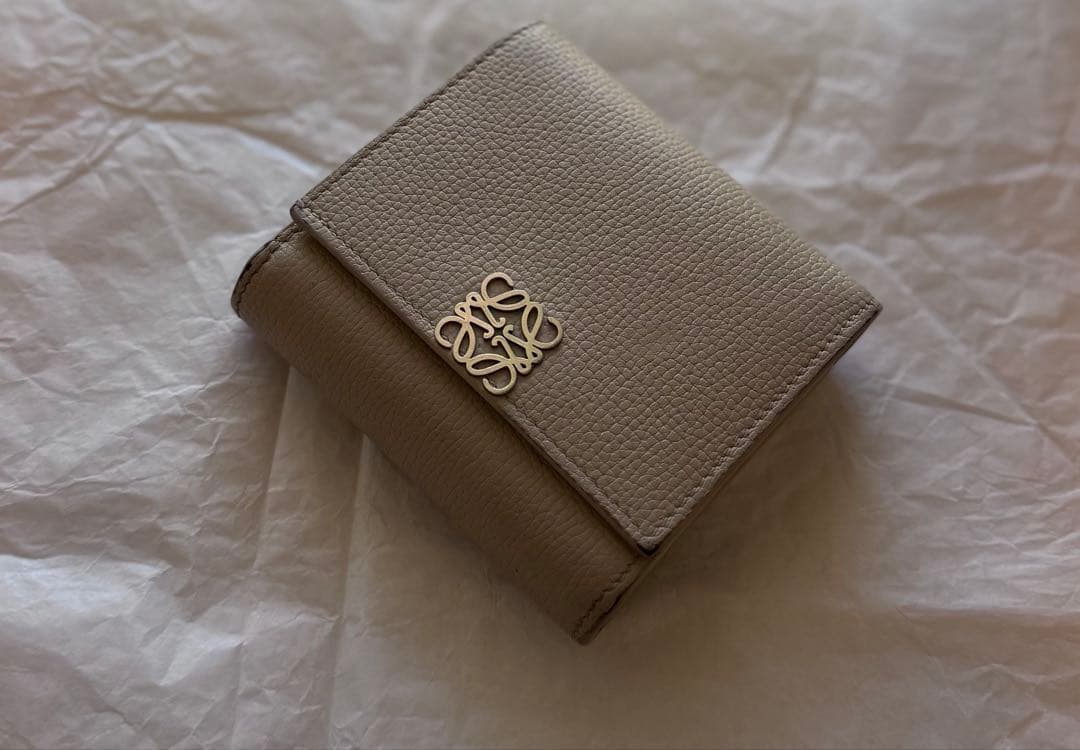 K*】様 LOEWE ロエベ　アナグラム　コンパクト　フラップウォレット