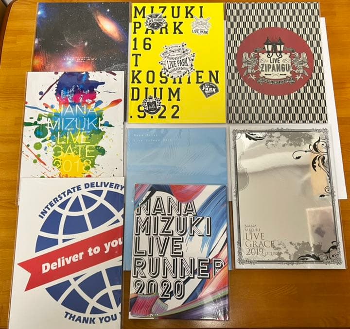 水樹奈々 ライブパンフレットセット リリカルなのは ビューティフル 貴重 希少