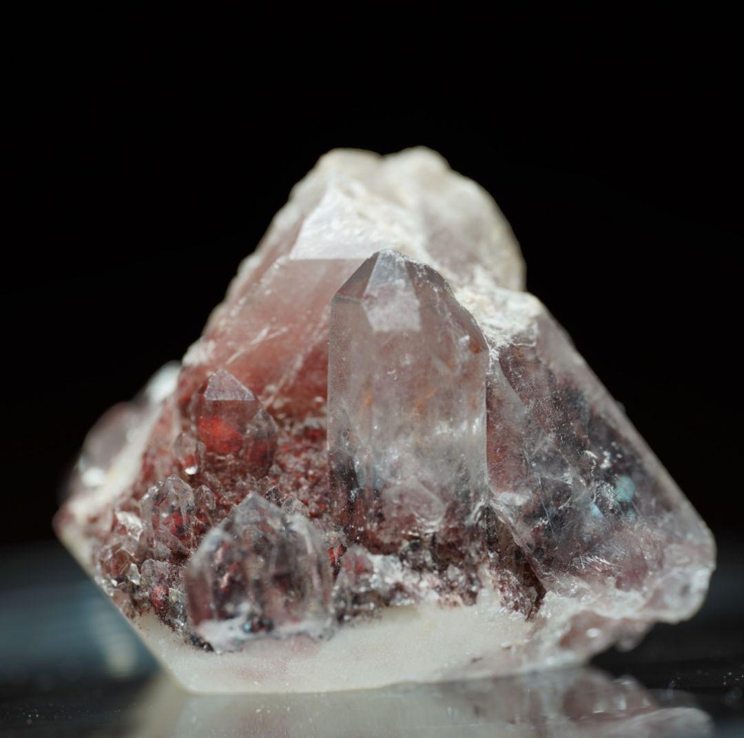 水晶 レッドファントム クラスター 原石