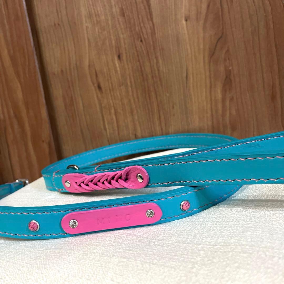 ぷ〜　犬の首輪　ハンドメイド