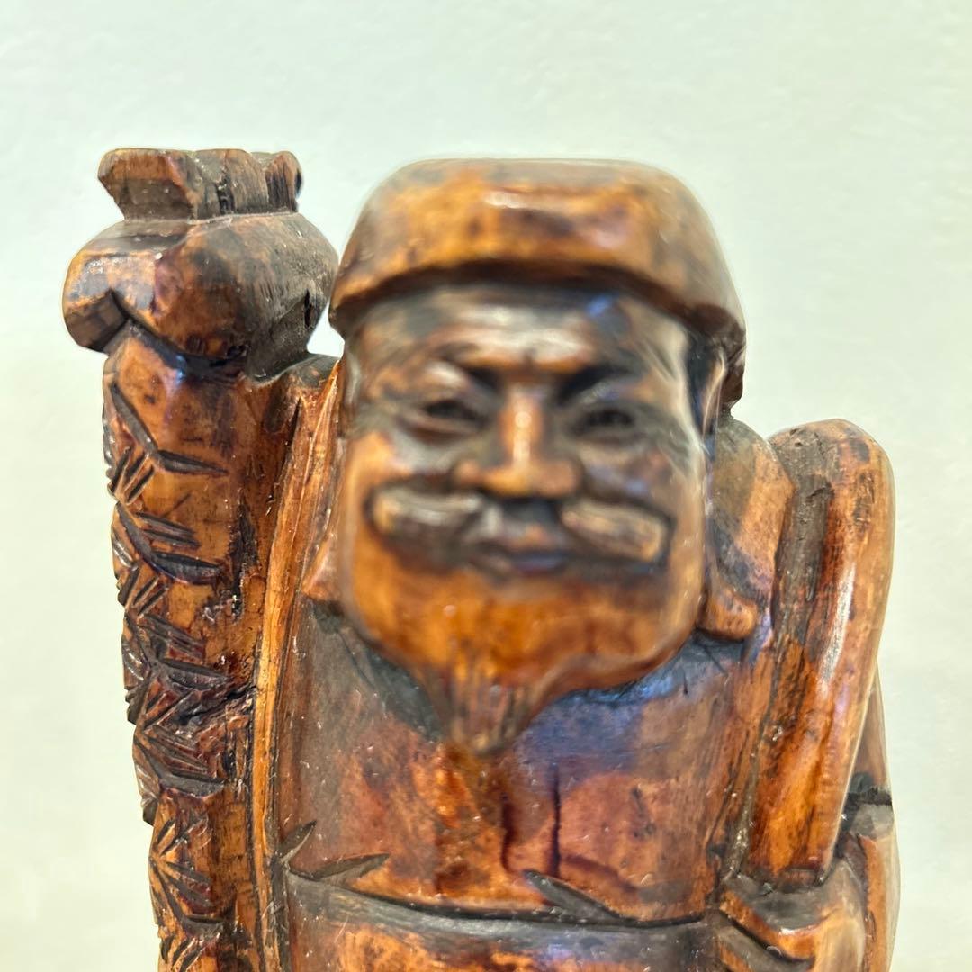 大黒様 木造 骨董品