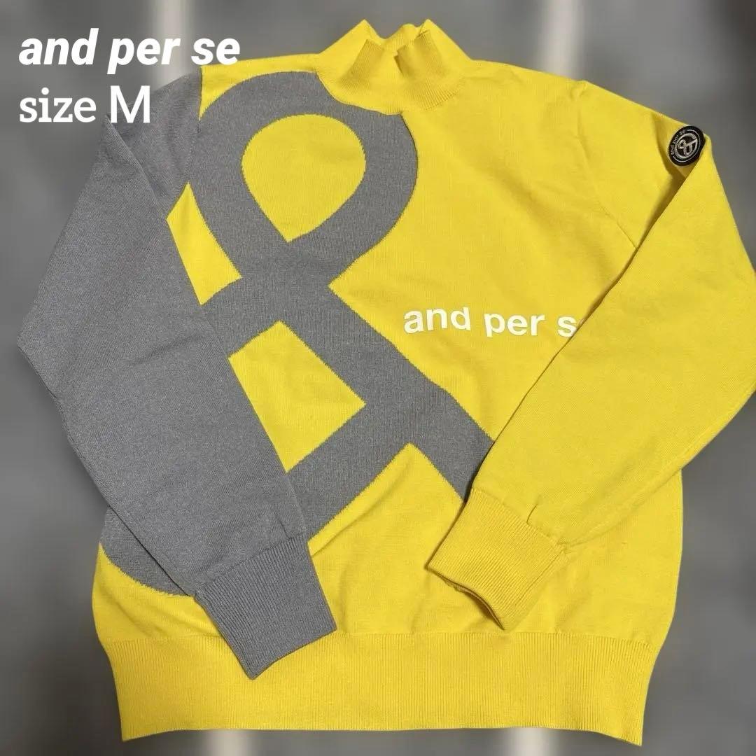 ゴルフウェアand per se ソリストヒート袖防風