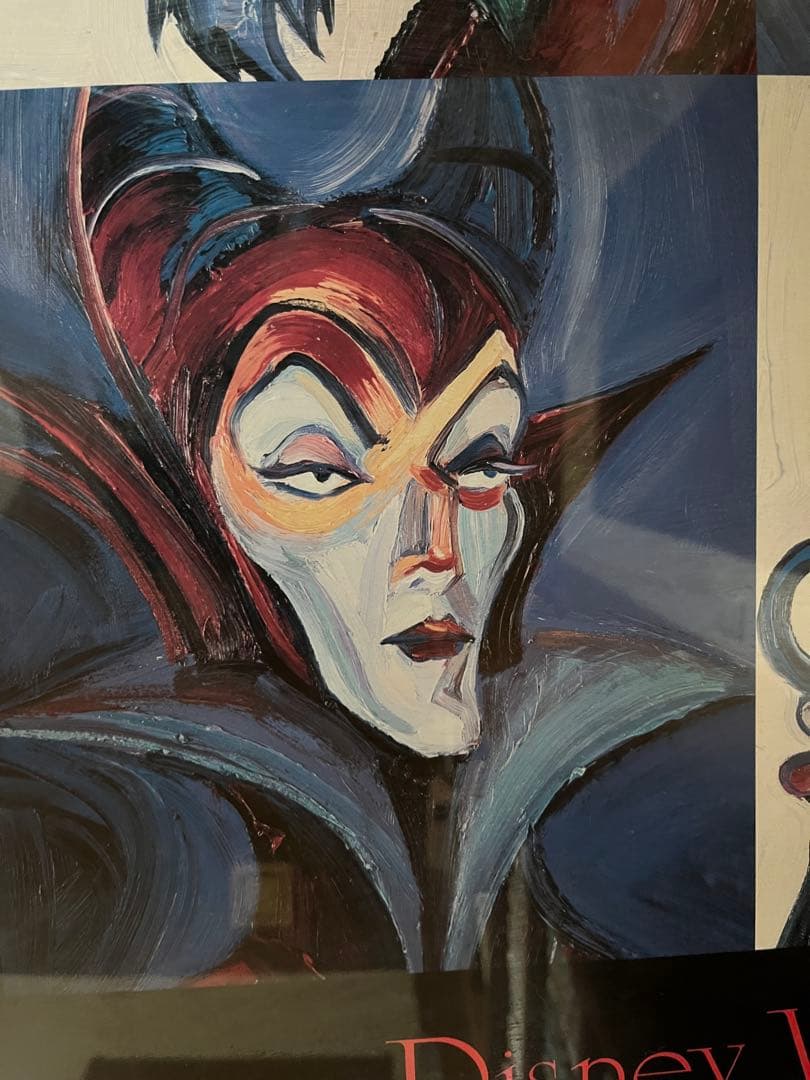 ディズニーVillains ポスター額入り