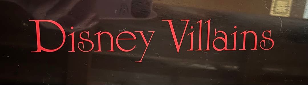 ディズニーVillains ポスター額入り