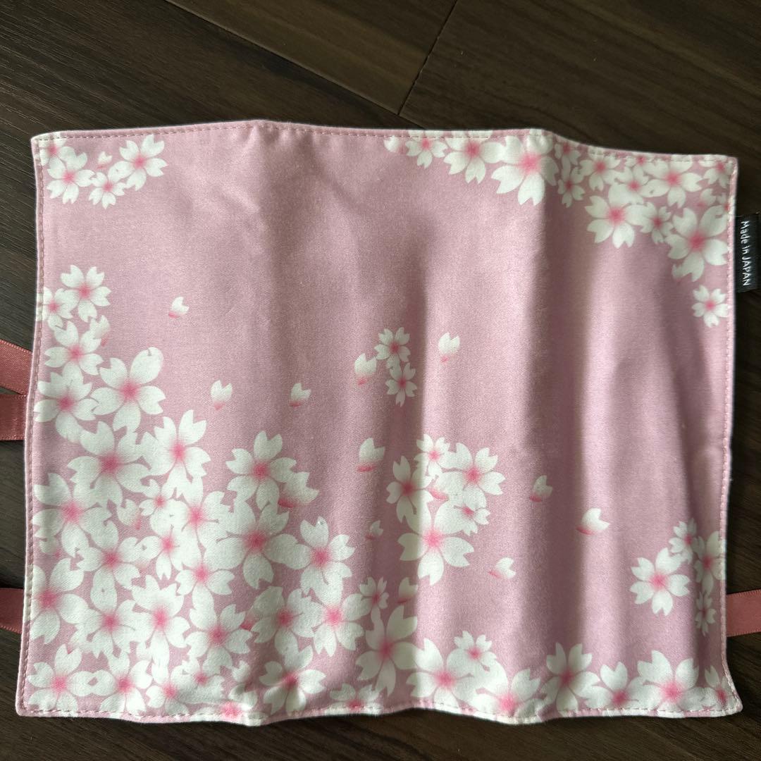 白鳳堂桜の花柄化粧ブラシセット