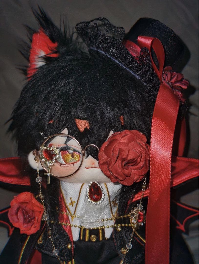 着せ替え　ぬいぐるみ　20cm vox akuma ヴォックス　luxiem