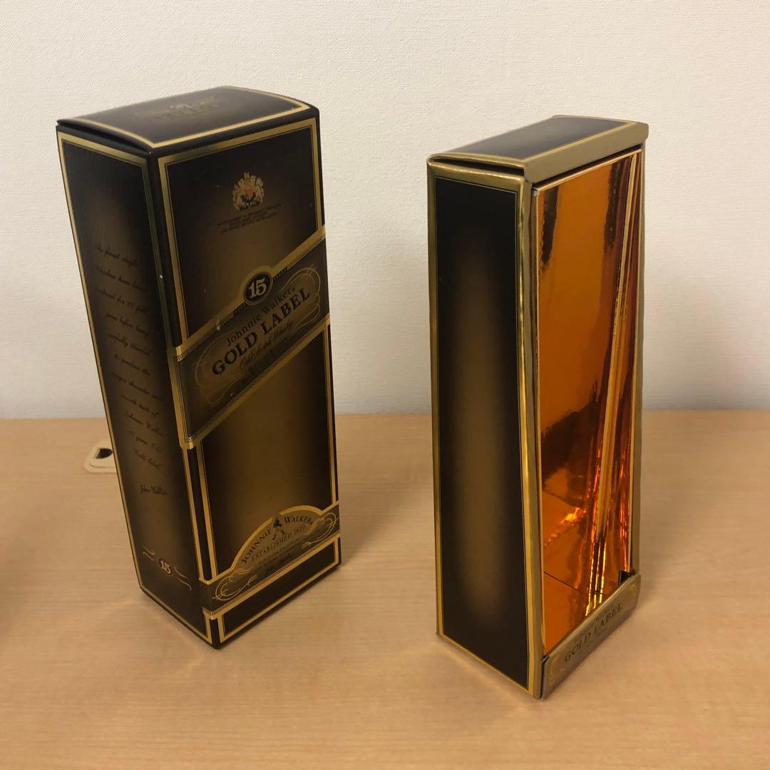 未開封☆ジョニーウォーカー ゴールドラベル 750ml 43度 古酒 ウイスキー