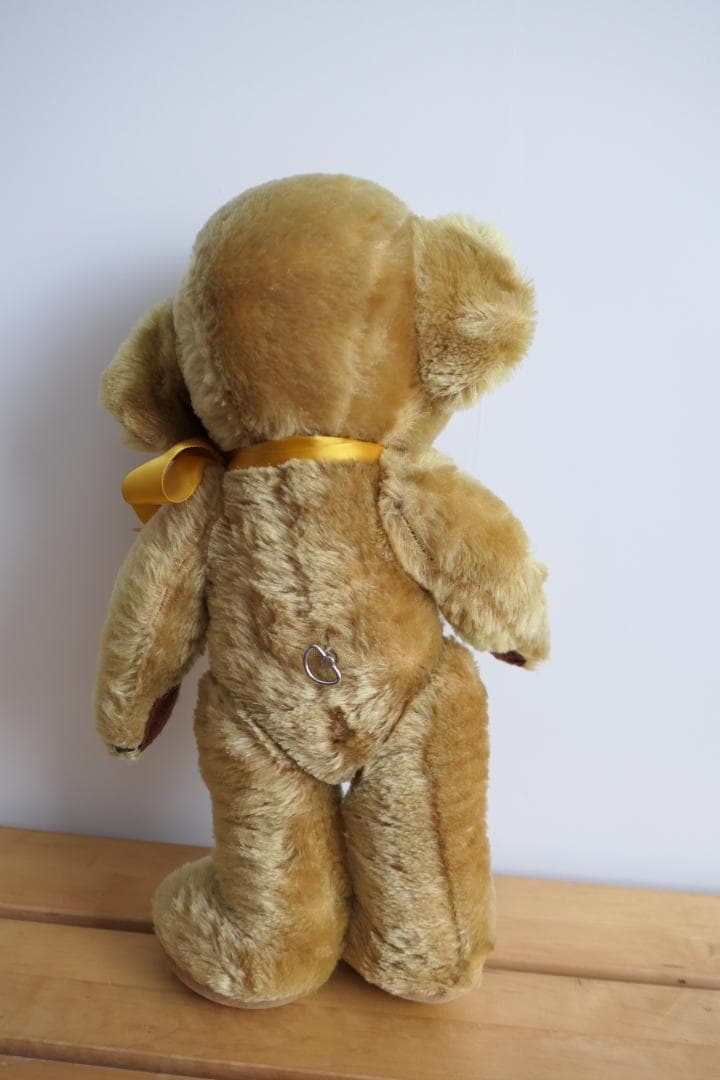 メリーソート　オルゴール付きチーキーベア　46cm　ビンテージベア