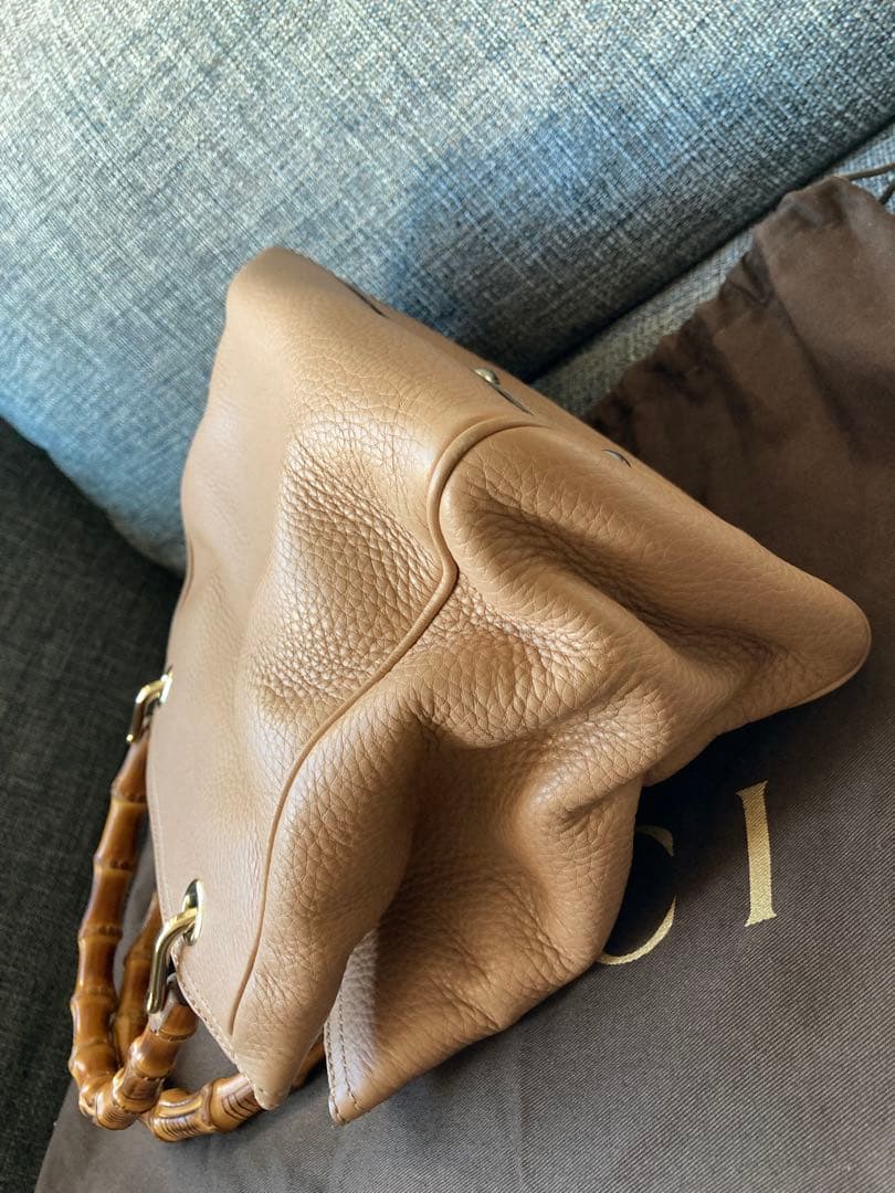 GUCCIグッチ バンブー ハンドバッグ 日本限定 フローラ 2wayベージュ