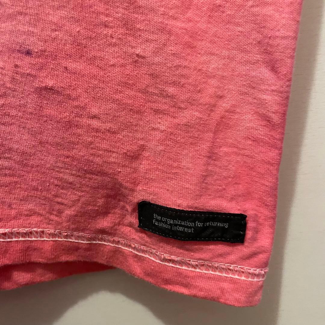 【希少】90s ORFI ノースリーブカットソー　リバーシブル仕様　ヴィンテージ