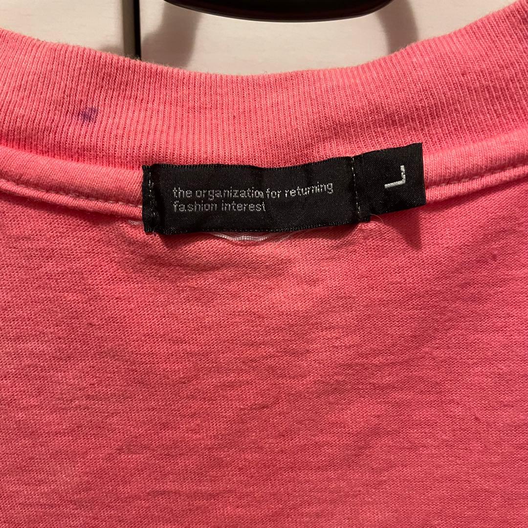 【希少】90s ORFI ノースリーブカットソー　リバーシブル仕様　ヴィンテージ