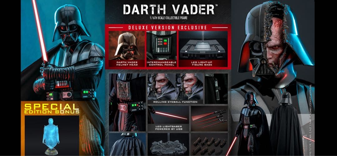 新品　ホットトイズ テレビマスターピース　ダース・ベイダー DX #28B