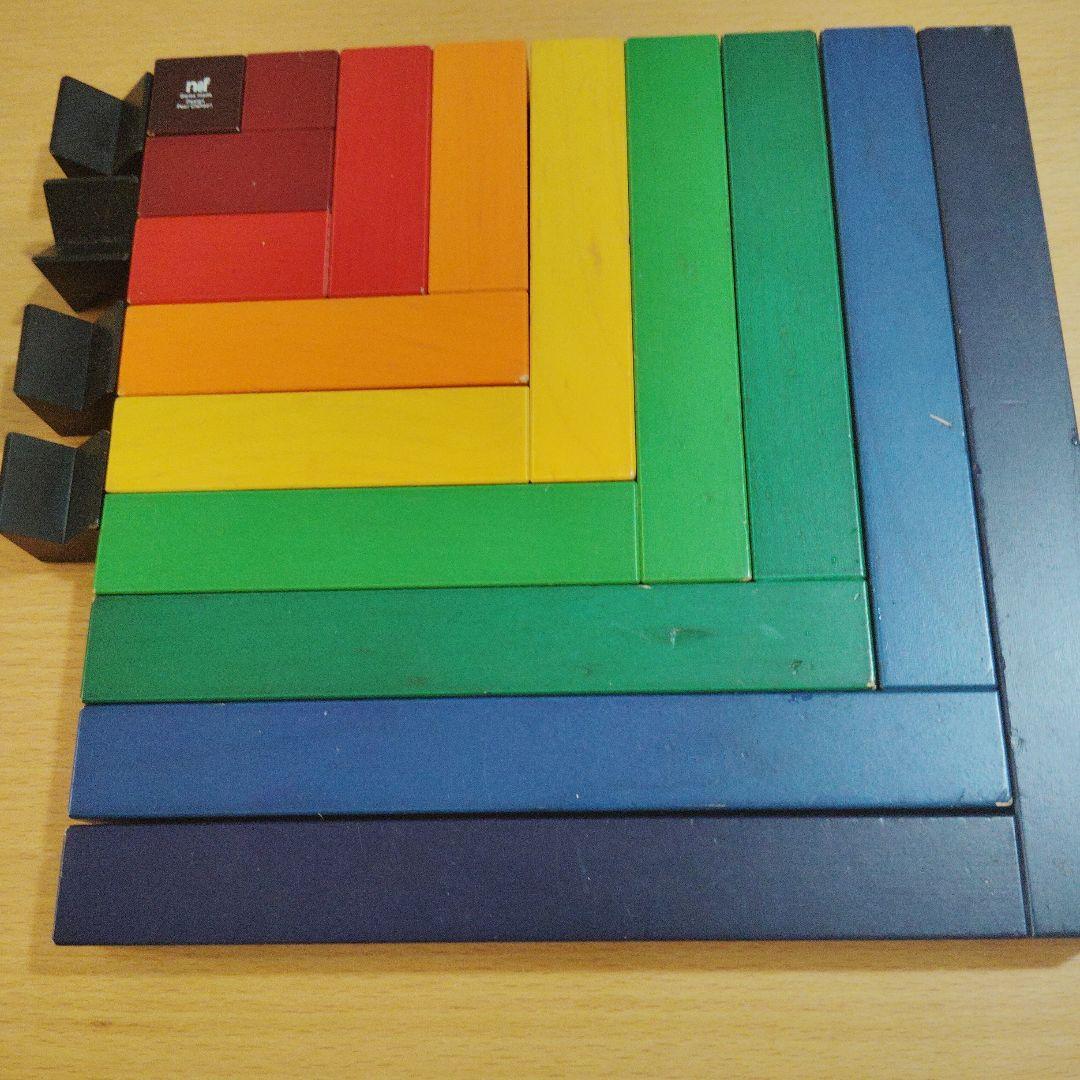 スイス NEAF社 アングーラ Angular 箱付 組立例パンフ付 知育玩具