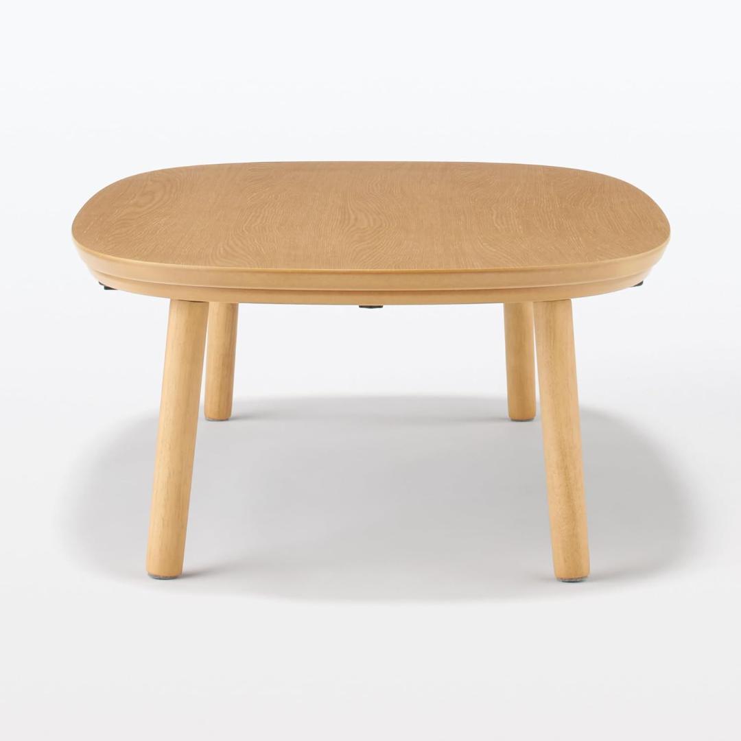 無印良品 こたつにもなるローテーブル ナチュラル 大 【新品未使用】